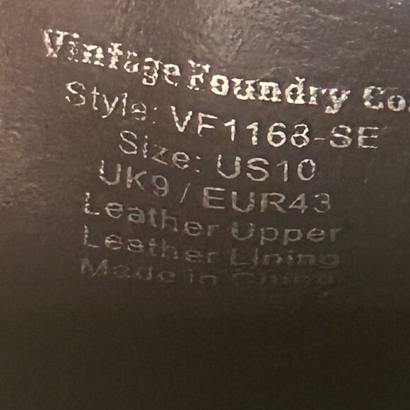 Vintage Foundry The Muphy Shoe in Olive suede men’s size 10 - Picture 11 of 11